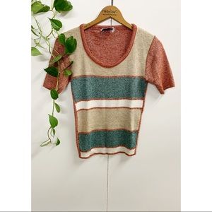 🍂Vintage Short Sleeve Sweater 🍂